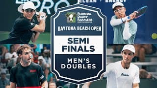 Johnson/Ge vs Oncins/Frazier at the Florida Dairy Farmers Daytona Beach Open
