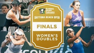 Parenteau/Black vs Waters/Johnson at the Florida Dairy Farmers Daytona Beach Open
