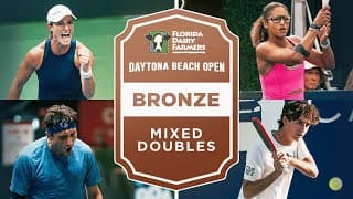 Smith/Devilliers vs Irvine/Tardio at the Florida Dairy Farmers Daytona Beach Open